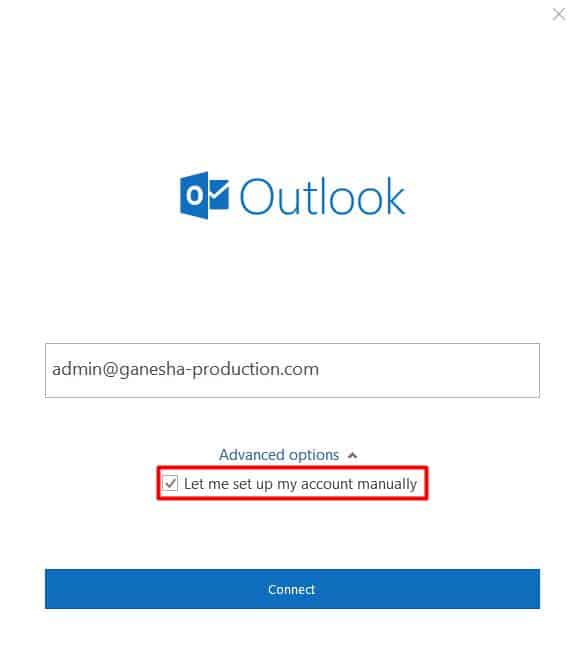 Buka Microsoft Outlook 2016